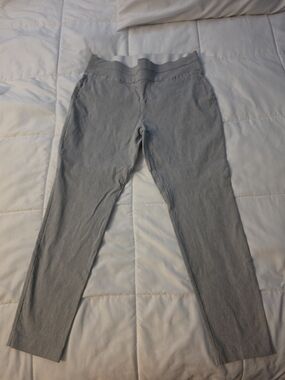 Massini Light Gray Stretch Dress Pants